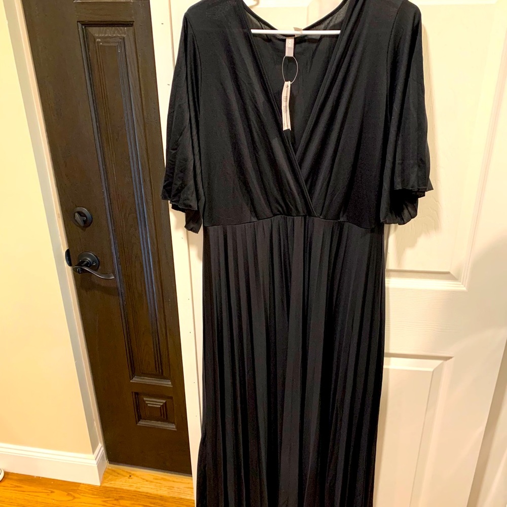 ASOS curve Black dress